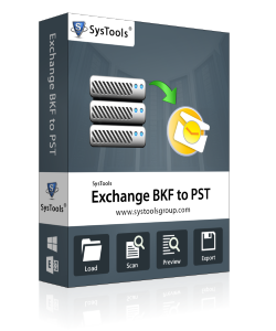 exchange bkf to pst software